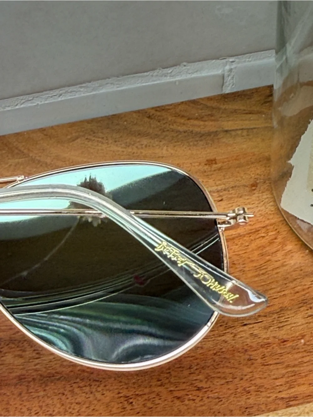Betsey Johnson Aviators NWT- Gold Frame